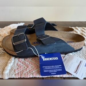 Birkenstock Navy Blue, Size 41